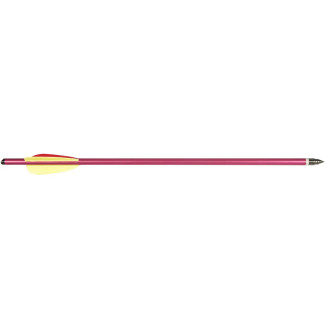 Стрела для винтовочного арбалета Man Kung MK-AL14R. Алюминий. Красный