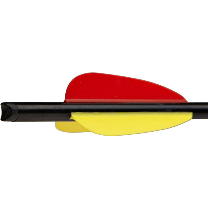 Стрела для винтовочного арбалета Man Kung MK-AL14BK. Алюминий. Черный