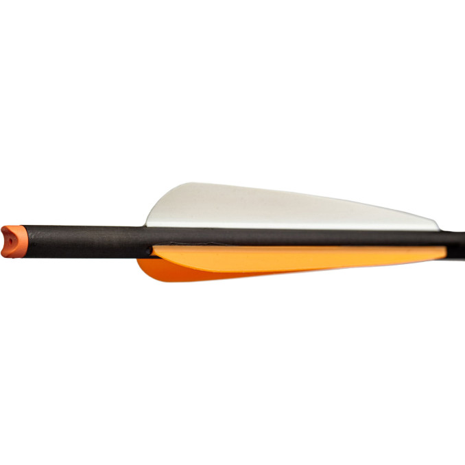 Стрела для винтовочного арбалета Man Kung MK-CA20. Карбон. Черный