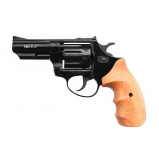 Револьвер под патрон Флобера "PROFI-3" (черный/бук)