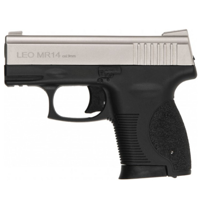 Пистолет сигнальный Carrera Arms "Leo" MR14 Satina