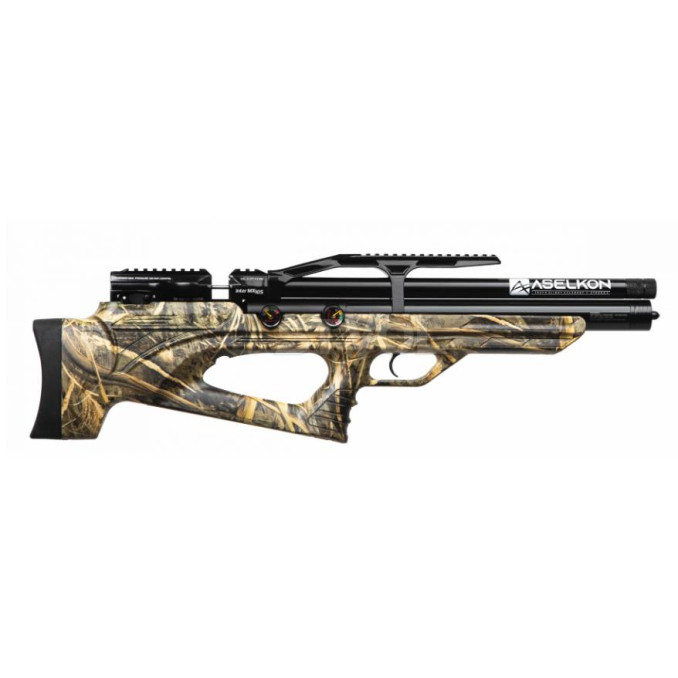 Пневматическая Редукторная PCP винтовка Aselkon MX10-S Camo Max 5 кал. 4.5