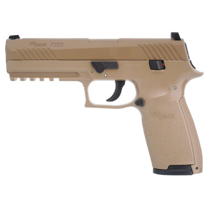 Пистолет пневматический Sig Sauer P320 кал.177, COYOTE TAN