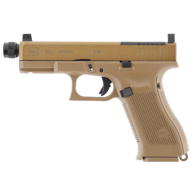 Пневматичний пістолет Umarex Glock 19X MOS COY кал. 4,5 мм