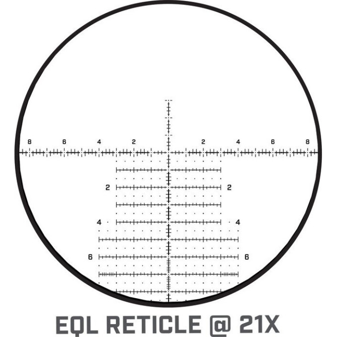 Приціл оптичний Bushnell Elite Tactical DMR3 3,5-21x50 сітка EQL