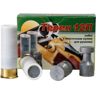 Патрон травматический Эколог "Терен-12П" кал. 12/70 эл.пуля