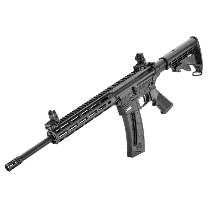Винтовка охотничья Smith & Wesson M&P 15-22, калибр 22LR, черное покрытие, 25-зарядная