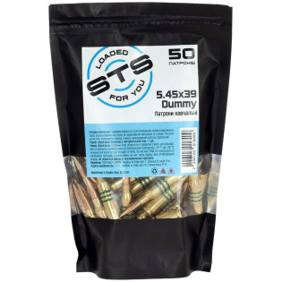 Фальш-патрон STS Dummy кал 5,45х39 учебный 50 шт/уп