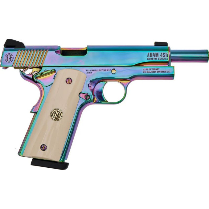 Пістолет спортивний Balistik Defence Adam Premium Group кал. .45 ACP, ствол 5", Rainbow