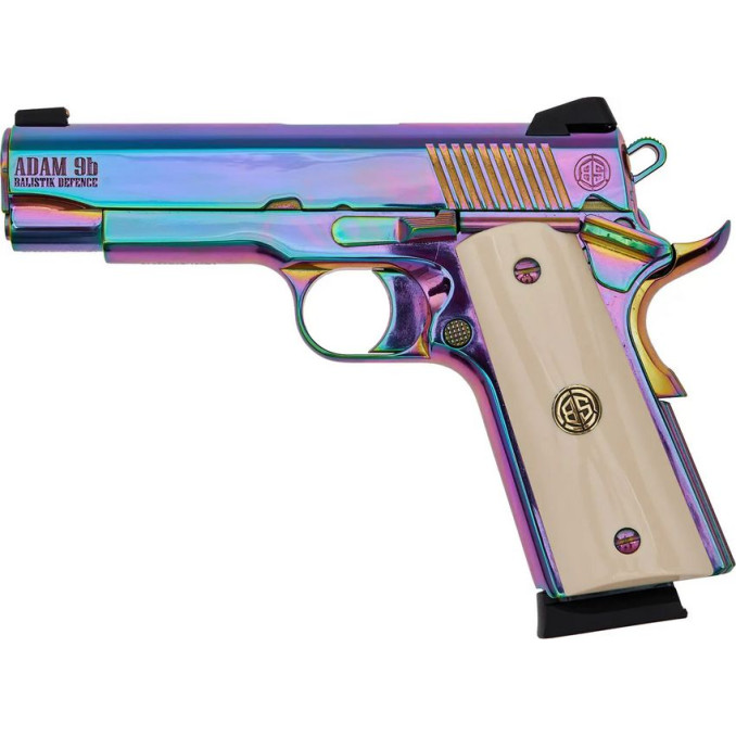 Пістолет спортивний Balistik Defence Adam Premium Group кал. 9x19, ствол 4,4", Rainbow