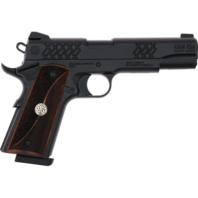 Пістолет спортивний Balistik Defence Adam Black Model кал. .45 ACP, ствол 5"