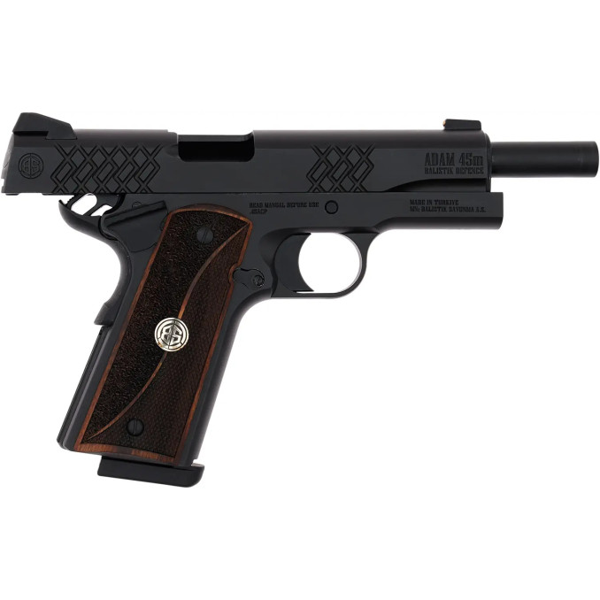 Пістолет спортивний Balistik Defence Adam Black Model кал. .45 ACP, ствол 5"