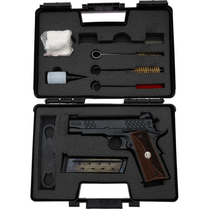 Пістолет спортивний Balistik Defence Adam Black Model кал. 9x19, ствол 4,4"
