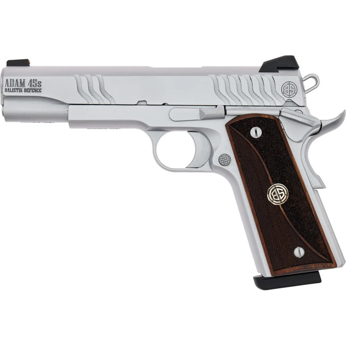 Пістолет спортивний Balistik Defence Adam White Model кал. .45 ACP, ствол 5"