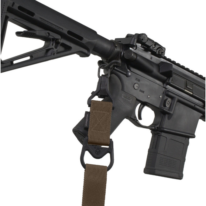 Адаптер-переходник для оружейного ремня с двухточечного на одноточечный режим Magpul® MS1® MS3® Adapter