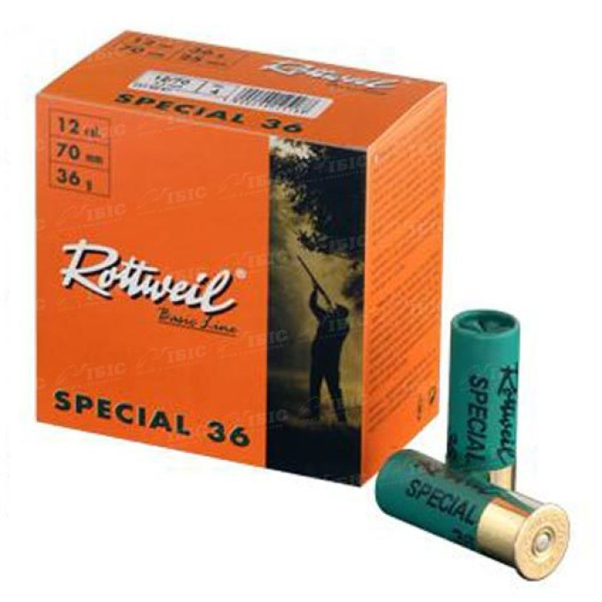 Патрон Rottweil Special 36 кал.12/70 дріб №7 (2,5 мм) навішування 36 г