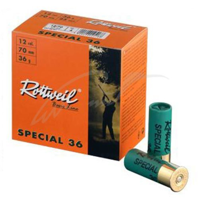 Патрон Rottweil Special 36 кал.12/70 дріб №5 (3,0 мм) навішування 36 г