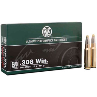 Патрон RWS кал.308 Win куля EVO маса 11,9 г