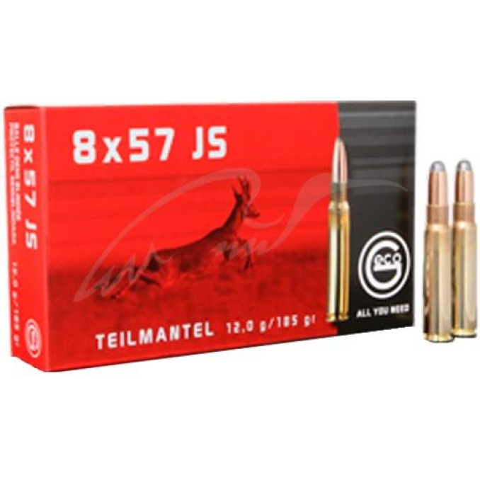 Патрон GECO кал.8x57 JS пуля TM масса 12 г