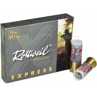 Патрон Rottweil Express SG/LG кал.12/67,5 картеч 8,6 мм навішування 33 г