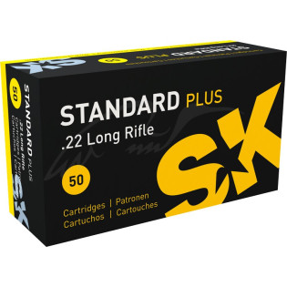 Патрон SK Standard Plus кал.22 LR куля 2,59 г/40 гран. Поч. швидкість 327 м/с.