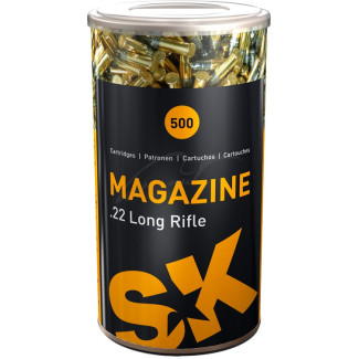 Патрон SK Magazine кал. 22 LR куля 2,59 г/40 гран. Поч. швидкість 327 м/с (у банку 500 шт.)