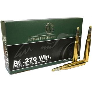 Патрон RWS кал. 270 Win куля EVO маса 10 г