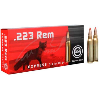 Патрон GECO Express кал.223 Rem (5,56/45) пуля Express масса 3,6 г