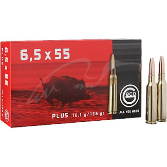 Патрон GECO кал. 6,5x55 куля Plus маса 10,1 г