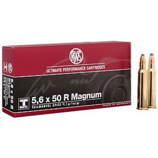 Патрон RWS 5,6х50 R Magnum куля ТМS маса 4,1 г