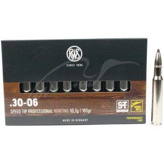 Патрон RWS кал. 30-06 куля SPEED TIP PRO маса 10,7 г / 165 гран