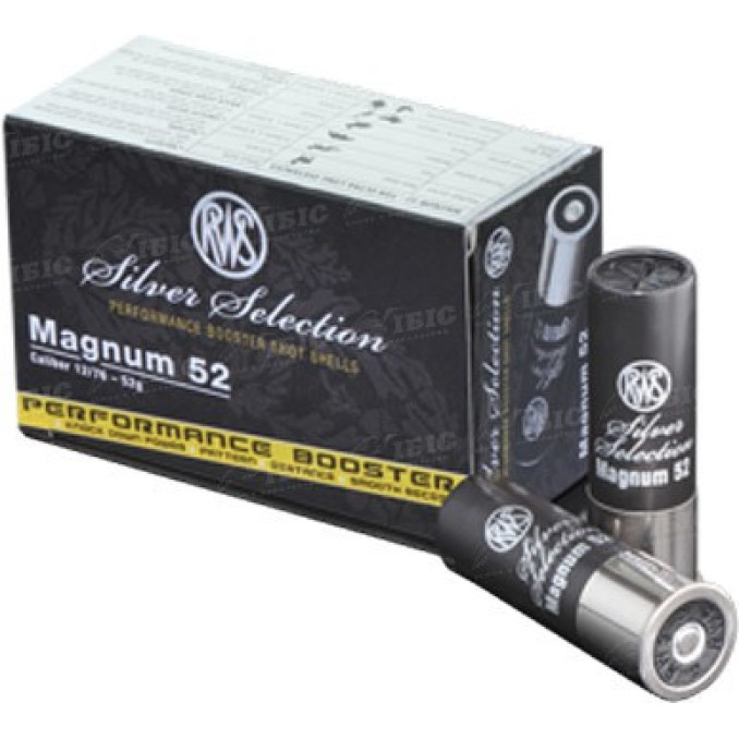 Патрон RWS Silver Selection Magnum 52 кал.12/76 дробь №3 (3,5 мм) навеска 52 г