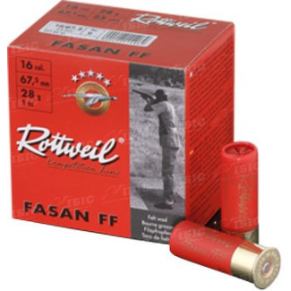 Патрон Rottweil Fasan FF кал.16/67,5 дробь №9 (2,0 мм) навеска 28 г