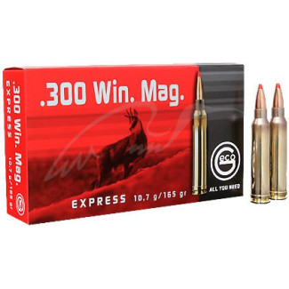Патрон GECO кал. 300 Win Mag куля Express маса 10.7 г