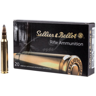 Патрон Sellier & Bellot кал. 300 Win Mag куля SPCE маса 11,7 г/180 гран. Поч. швидкість 895 м/сек.