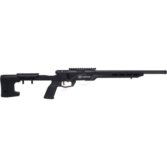 Винтовка малокалиберная Savage B17 Precision 18" кал. 17 HMR. Дульная резьба - 1/2"-28 UNEF