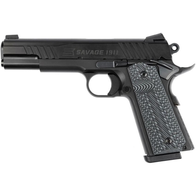 Пістолет спортивний Savage 1911 GOV’T кал. .45 Auto Black Nitride