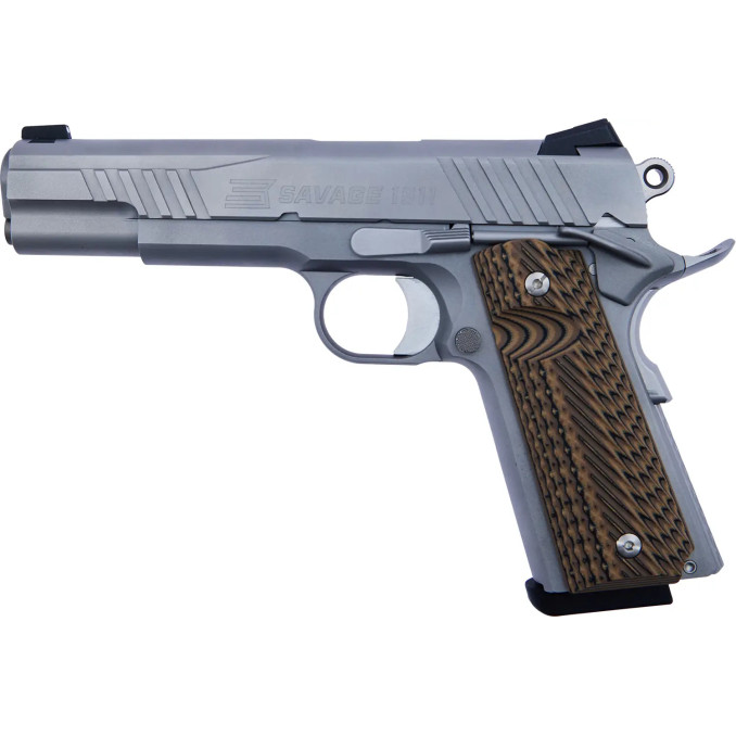 Пістолет спортивний Savage 1911 GOV’T кал. .45 Auto Stainless