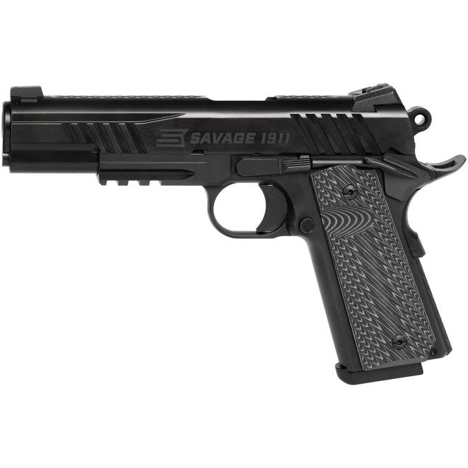 Пістолет спортивний Savage 1911 GOV’T кал. .45 Auto Black Nitride Rail