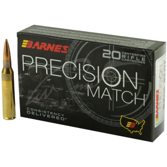 Патрон Barnes кал. 338 Lapua Mag куля OTM BT маса 19.44 г/300 гран. Поч. швидкість 792 м/с