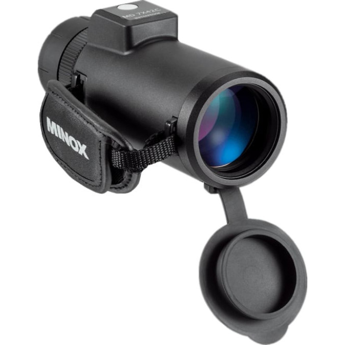Монокуляр MINOX MD 7x42 C Black с компасом и дальномерной сеткой