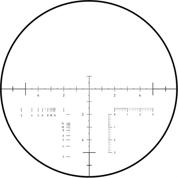Зрительная труба MINOX MD 80 ZR 20-60x F1. Сетка MR2-S