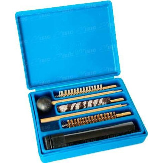 Набір для чищення травм. MEGAline кал. 22. Пістолетний; латунний шомпол. Пластиковий кейс.