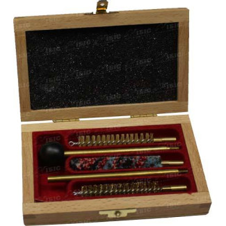 Набір для чищення Mega Line 085/8007 кал. 7. Латуневий шомпол. Дерев'яний кейс