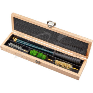 Набір MEGAline для чищення гладкоствольної зброї 12 калібру. Сталь в обплетенні. 5x0.75