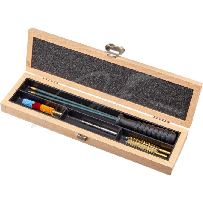 Набір MEGAline для чищення нарізної зброї кал. 7мм. Сталь в обплетенні. 1/8