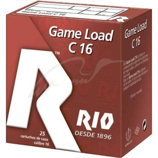 Патрон RIO Game Load C16 кал. 16/70 дріб №9 (2 мм) навішування 28 г