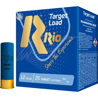 Патрон RIO Target Load-24 NEW кал. 12/70 дробь №7.5 (2.4 мм) навеска 24 г