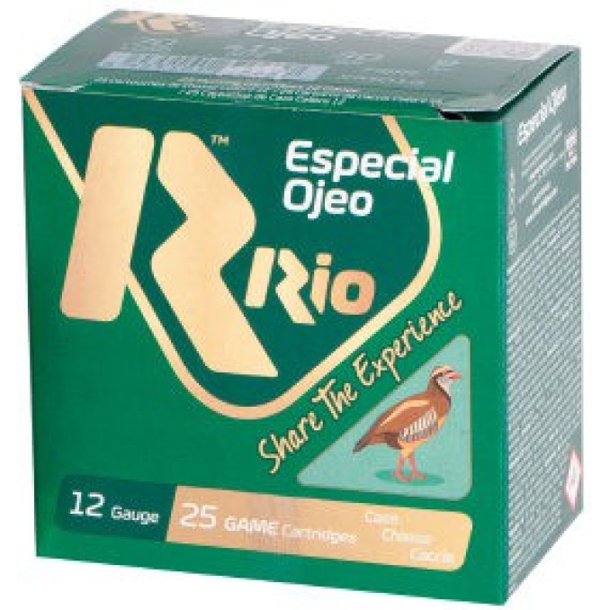 Патрон RIO Especial Ojeo-30 FW NEW кал. 12/70 дробь №9 (2 мм) навеска 30 г