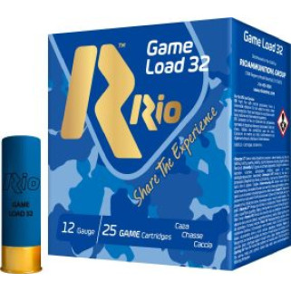 Патрон RIO Game Load-32 NEW кал. 12/70 дробь №3 (3.5 мм) навеска 32 г